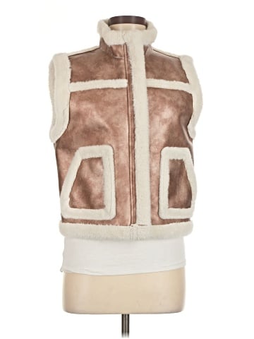 French Connection Faux Fur Vest (view 1)