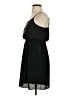 Soprano 100% Polyester Stars Black Cocktail Dress Size S - photo 5