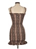 Storia Tweed Brown Cocktail Dress Size M - photo 2