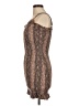 Storia Tweed Brown Cocktail Dress Size M - photo 5