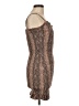 Storia Tweed Brown Cocktail Dress Size M - photo 4