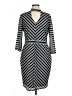 Runway Chevron-herringbone Black Casual Dress Size XL - photo 1