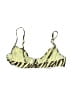 Sister Animal Print Brown Yellow Swimsuit Top Size S - photo 2