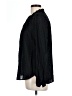 Point Sur 100% Cotton Black Long Sleeve Blouse Size 12 - photo 5