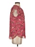 Ann Taylor LOFT 100% Polyester Pink Short Sleeve Blouse Size S - photo 4