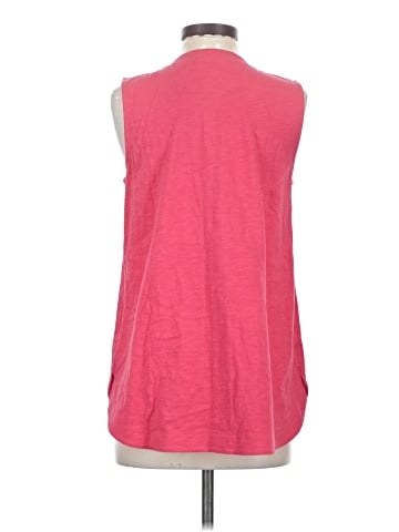 Soft Surroundings Sleeveless Button-Down Shirt (view 2)