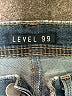 Level 99 Solid Blue Jeans Size 26 waist - photo 4