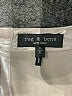 Rag & Bone 100% Polyester Metallic Silver Short Sleeve Top Size M - photo 7