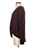 Express Burgundy Long Sleeve Top Size S - photo 5
