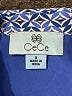 CeCe 100% Polyester Blue Casual Dress Size 0 - photo 7