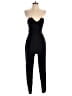 Bebe Solid Black Jumpsuit Size 2 - photo 1
