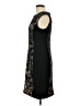 Maggy L 100% Polyester Graphic Black Cocktail Dress Size 10 - photo 5