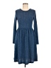 Unbranded Tweed Blue Casual Dress Size M - photo 1