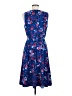 Elle Floral Blue Casual Dress Size M - photo 2