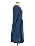 Unbranded Tweed Blue Casual Dress Size M - photo 4