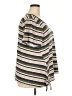 Bobeau Stripes Tan Short Sleeve Top Size 2X - photo 4