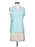 Assorted Brands Blue Sleeveless T-Shirt Size XS - photo 1