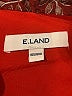 E-Land Paisley Red Cocktail Dress Size XS - photo 7