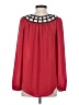 My Michelle 100% Polyester Red Long Sleeve Blouse Size S - photo 2
