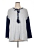 Weekend Suzanne Betro Gray 3/4 Sleeve Top Size XL - photo 1