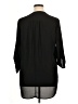 Lush 100% Polyester Black 3/4 Sleeve Blouse Size XL - photo 2