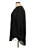 Lush 100% Polyester Black 3/4 Sleeve Blouse Size XL - photo 5