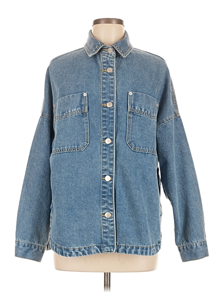 Pre-owned Unbranded Denim Jacket In Blue