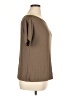 St. John Brown Tan Short Sleeve Blouse Size XL - photo 4