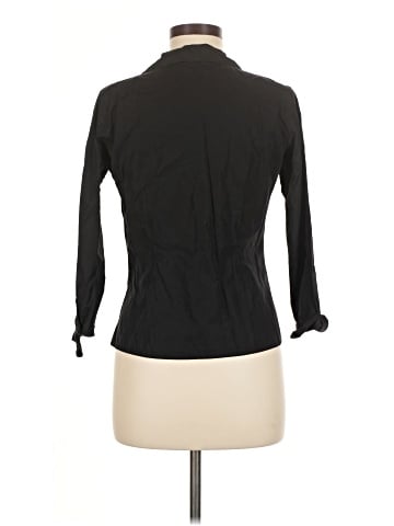 Agnes B. 3/4 Sleeve Button-Down Shirt (view 2)