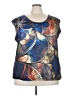 Unbranded Blue Sleeveless Blouse Size 5X - photo 1