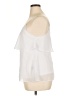 AB Studio 100% Polyester White Sleeveless Blouse Size XL - photo 5
