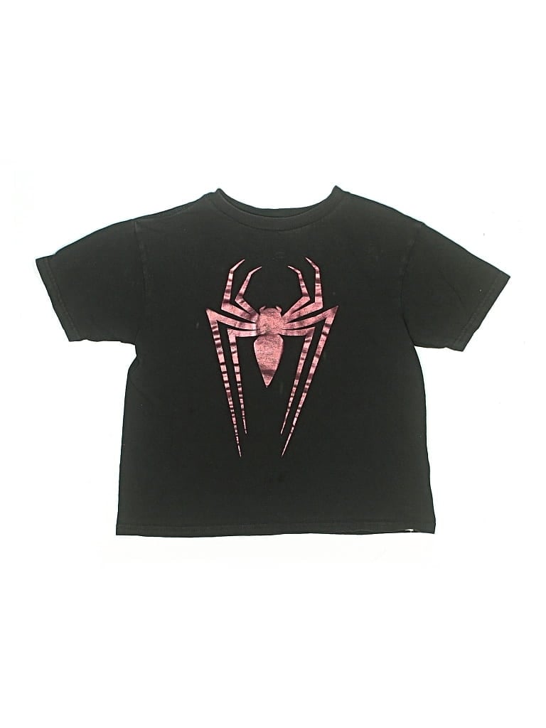 Pre-owned Marvel Kids' Short Sleeve T-shirt In Black