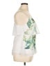 AB Studio 100% Polyester White Sleeveless Blouse Size XL - photo 4