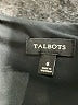 Talbots Solid Black Cocktail Dress Size 6 - photo 7