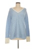 Talbots Color Block Blue Pullover Sweater Size M - photo 1