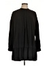 Elizabeth and James Black Long Sleeve Blouse Size L (petite) - photo 1