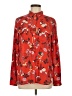 Ann Taylor LOFT 100% Polyester Red Long Sleeve Blouse Size M - photo 1