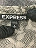Express 100% Polyester Gray 3/4 Sleeve Blouse Size S - photo 7