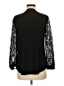 Kasper Black 3/4 Sleeve Blouse Size M - photo 2