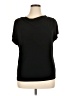 A Line Black Short Sleeve Top Size XL - photo 1