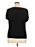 A Line Black Short Sleeve Top Size XL - photo 2