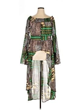 green emerald velvet dress Textured Geo Print Sheath Dress
