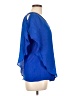 Alyx Blue Short Sleeve Blouse Size L - photo 4