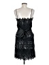 Masquerade 100% Polyester Stars Black Cocktail Dress Size 7 - 8 - photo 2
