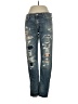 Assorted Brands 100% Cotton Stars Blue Jeans Size 27 waist - photo 1