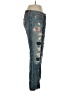 Assorted Brands 100% Cotton Stars Blue Jeans Size 27 waist - photo 4