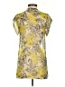 Plenty By Tracy Reese Yellow Short Sleeve Blouse Size S - photo 2