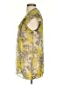 Plenty By Tracy Reese Yellow Short Sleeve Blouse Size S - photo 5