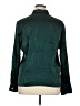 Impressions Green Long Sleeve Button-Down Shirt Size XL - photo 2