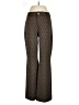 CAbi Chevron-herringbone Brown Casual Pants Size 6 - photo 1